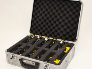 Koffer mit Easispeak Mikrofonen