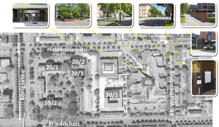 Wegbeschreibung zum Geräteverleih
